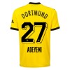 Camisolas Borussia Dortmund Adeyemi 27 1º Equipamento Principal 2023-24 Manga Curta Camisolas Borussia Dortmund Adeyemi 27 1º Equipamento Principal 2023-24 Manga Curta